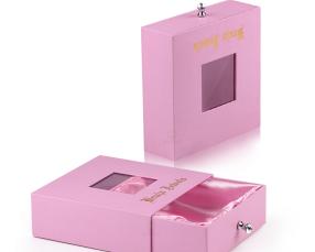 High-end window visible product exquisite jewelry drawer box