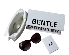 Custom Logo Luxury White Paper Sunglasses Case