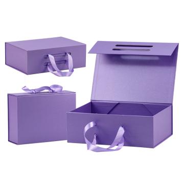 Custom Luxury rigid magnet folding lid Shoe large foldable Garment Apparel Packaging Box for gift
