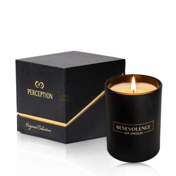 Best Selling Black Rectangle Candle Packaging Box High Quality Paper Gift Box For Candle