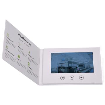 Custom Logo Magnetic Lcd Screen Display Flowers Chocolate Packaging RoseThanksgiving Mother'S Wedding Gift Video Box
