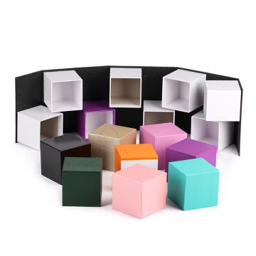 Hot Selling Luxury Customized Multifunctional Pink PU Leather Jewelry Gifts and Necklace Ring festival Gift Box