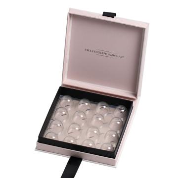 Customized food-grade creative pink packaging box macaron candy chocolate paper packaging gift box with logo