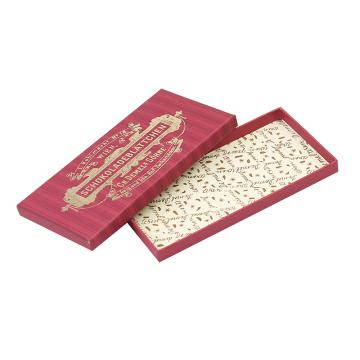 Luxury Paper Grids Packaging Food Grade Chocolate Box Empty Gift Boxes Rigid Boxes Paper Board Paperboard Handmade